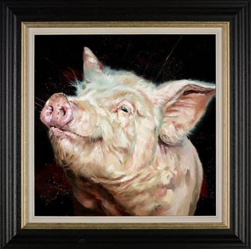 Happy Days by Debbie Boon - Framed Limited Edition on Canvas